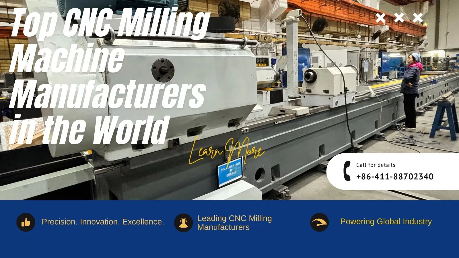 Top 10 CNC Milling Machine Supplier in the World